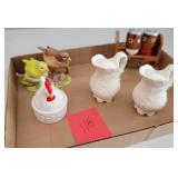 set of 4 salt and pepper shakers