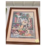 Home Interior farmers market picture 22" x 26"