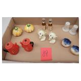 salt & pepper shakers,(6 sets) coors light beer