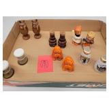 set of 6 salt and pepper shakers