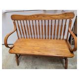 Oak bench