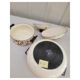 Strawberries and Cream pots with lids