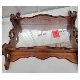 Wooden Mirror with hearts