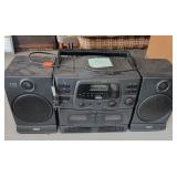 RCA Radio with tape players, cd player,