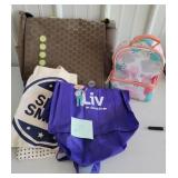 Haiku diaper bag, thermos kids lunch box,