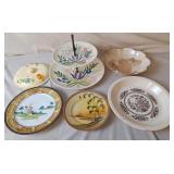 Red Wing Tidbit Plate, Nippon & Other Plates