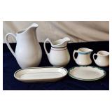 China Pitchers, Cream Pitchers, Small Plates
