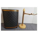 Mid-Century Modern Detecto Trash Can, Holder