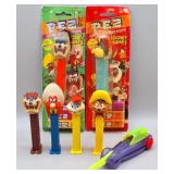 Pez Looney Tunes Characters Dispensers w/Feet