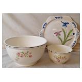 Homer Laughlin Mixing Bowls & Clinchfield Ware