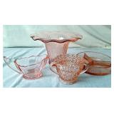 Pink Depression Glass