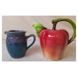 Pottery Pitcher & Haldon Group Apple Pitcher