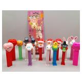 Pez Holiday Dispensers, w/Feet