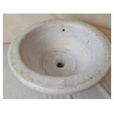 Round Marble Sink Basin