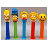Pez The Simpsons Dispensers w/Feet