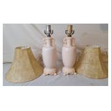 2 Alacite Dresser Lamps