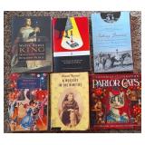 Murder Mysteries, Parlor Cats Book & Others