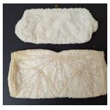 2 Vintage Beaded Evening Purses