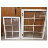2 Wooden Windows
