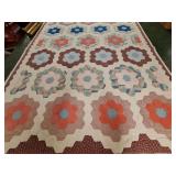 Grandmothers Flower Garden Quilt
