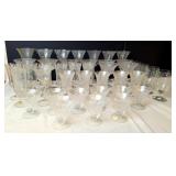 Cambridge Crystal Etched Stemware