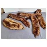 Genuine Natural Ranch Mink Stoles
