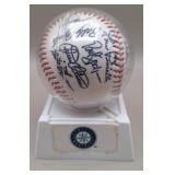 Seattle Mariners Team Autographed Baseball