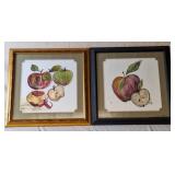 Framed Paintings Of Apples