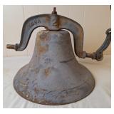 Cast Iron Dinner Bell, No. 2 & Yoke