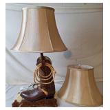Western Cowboy Boot Lamp