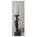 L & L WMC Loevsky Cast Iron "Goddess Lamp"