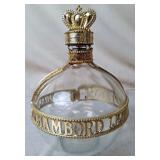 Chambord Royale Deluxe Liquor Decanter Bottle