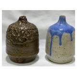 S. Shafer narrow mouth bud vases