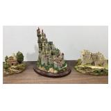 Lilliput Lane & Lenox Castles, Signed Falls Mill