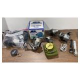 Century & Bass Pro Reels, Compass, air pump