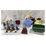 Planters, MA Hadley and other Bells & Vases