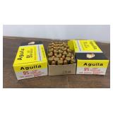 Aguila 9mm Luger 124gr FMJ (100rds)