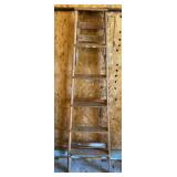 6ft Wooden Step Ladder