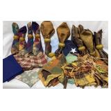 Longaberger & Other Cloth Napkins/Napkin Rings