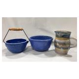 Modern Pottery Bowls & Mug