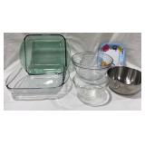 Anchor & Pyrex Glass Bakeware
