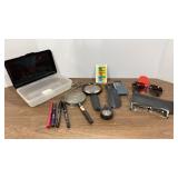 Sun & eye glasses, Holder, magnifying Glasses