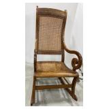 Antique Oak Rocking Chair