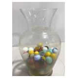 Vase of Marbles