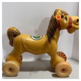 Vtg Marx Toy Riding Horse