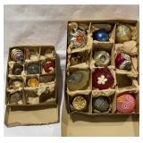 Vtg Shiny Brite Christmas Ornaments