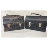 Vintage metal lunch boxes