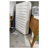 Full Size Bed (Serta Mattress), Oak Headboard