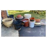 Plastic, Resin & Pottery Planters