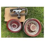 Ford Mustang Taillight Assembly & Grill Emblem